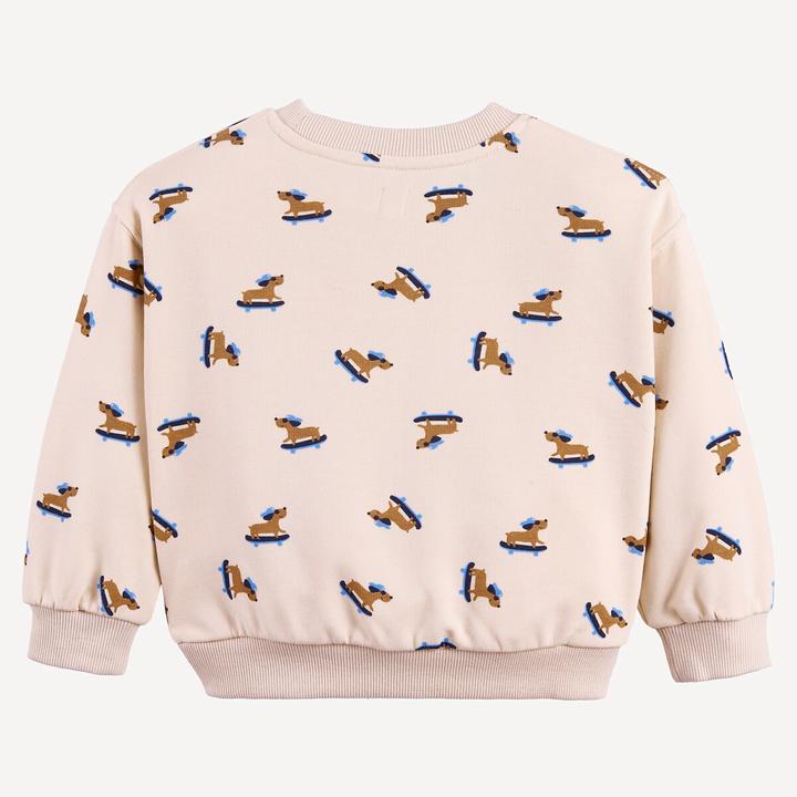 Produktbild La Redoute Collections Bedrucktes Sweatshirt mit Hunden (110)