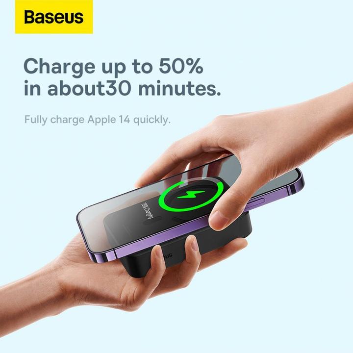Actual product image Baseus Powerbank Magnetic Mini 20000mAh 20W (black) (20000 mAh, 20 W, 74 Wh)