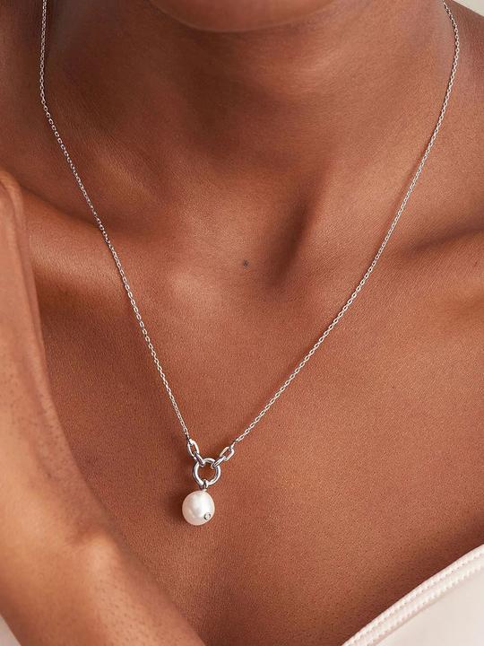 Immagine prodotto Ania Haie N043-03H Collana da donna Pearl Power, regolabile (Argento 925, 45 - 50 cm)