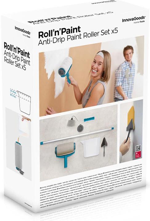 Actual product image InnovaGoods Set with colour rollers (20 cm)