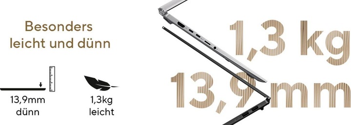 Actual product image ASUS Vivobook S 14 (14", AMD Ryzen AI 7 350, 16 GB, 1 GB, DE)