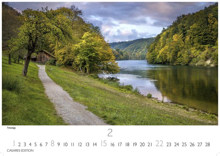 Image du produit Der Rhein 2026 L 35x50cm (35 x 50 cm, Allemand)