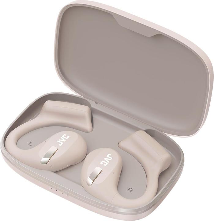 Produktbild JVC HA-NP50T-C - Bluetooth Nearphone - Beige (ANC, 9.50 h, Kabellos)