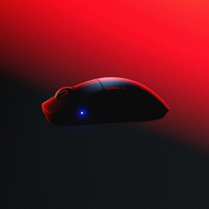 Produktbild Pulsar eS FS-1 - Gaming Mus - Optisk - 5 knapper - Blå (Kabelgebunden, Kabellos)