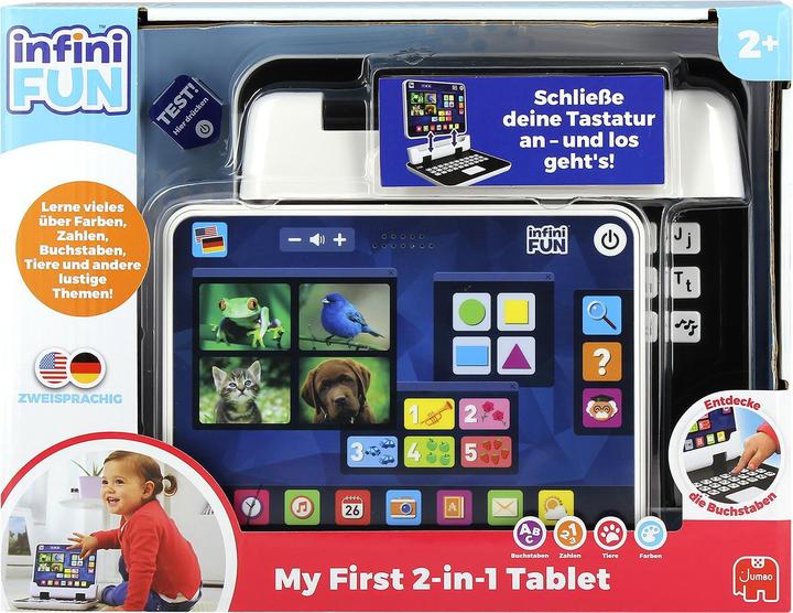 Actual product image Jumbo My first 2 in 1 tablet (English, German)