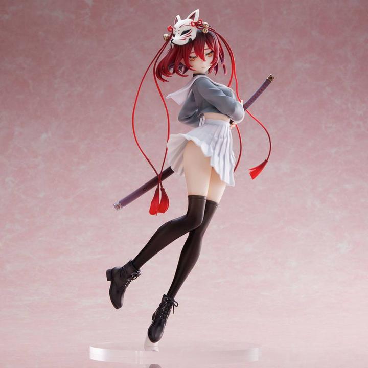 Actual product image Union Creative Original Character statuette PVC Yu Illustration Wasera-chan 26 cm