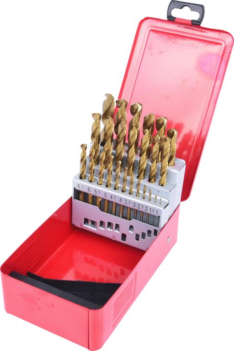 Actual product image KS Tools HSS TiN Twist Drill Set (13.0 mm)