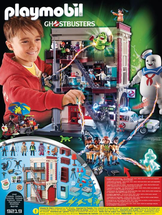 Produktbild Playmobil Ghostbusters Feuerwache (9219, Playmobil Ghostbusters)