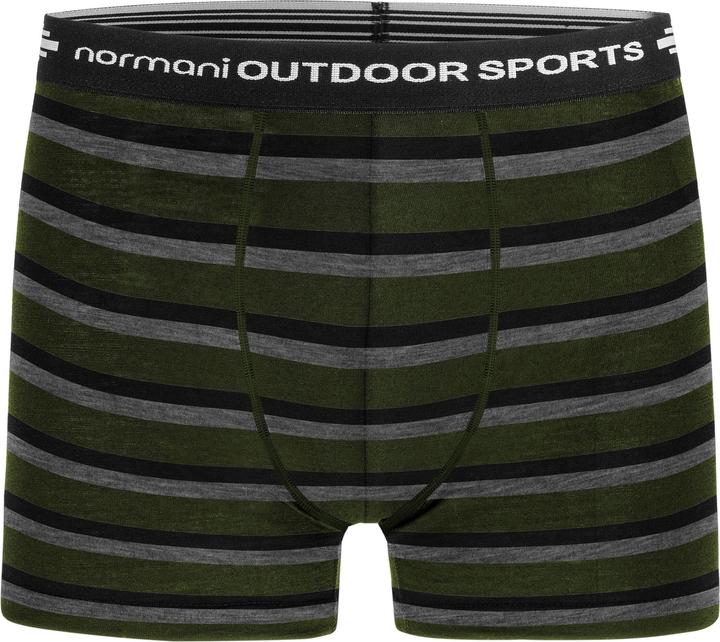 Immagine prodotto Normani 3er Pack Herren Merino Boxershorts Unterhose - 7694 (M, confezione da 3)