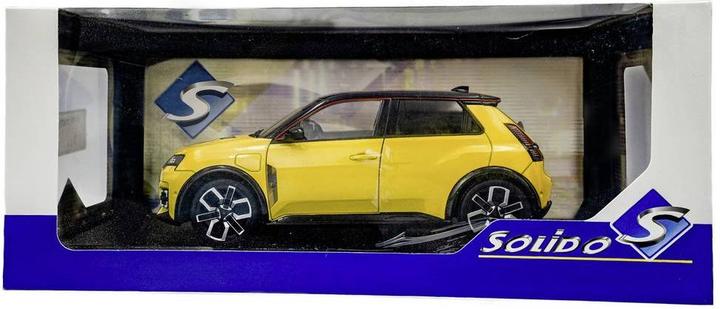 Produktbild Solido 1:18 Renault 5 E-TECH JAUNE POP 2024