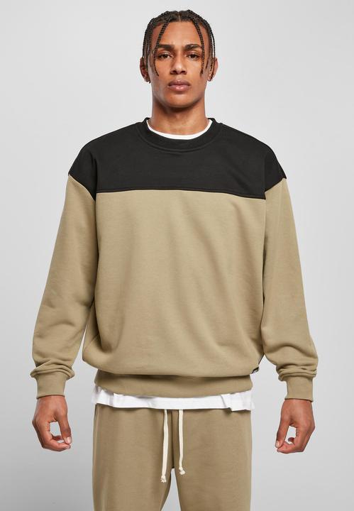 Actual product image Urban Classics Sweater Upper Block Crewneck (S)