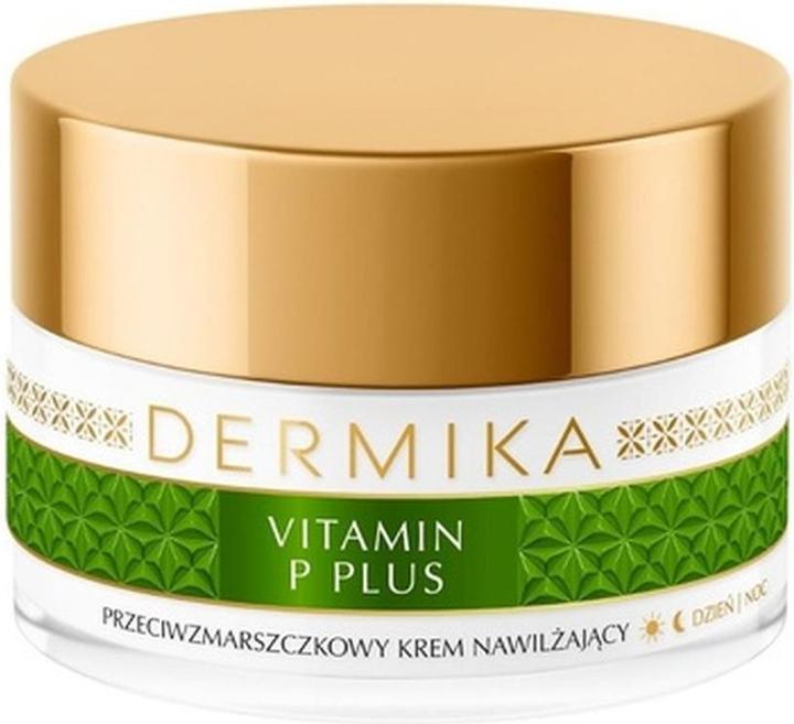 Actual product image Dermika Vitamin P Plus Hypoallergenic Moisturising Cream For Day And Night 50Ml (50 ml, 24h cream)