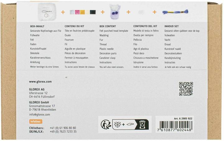 Actual product image Glorex Craft set alpaca pendant