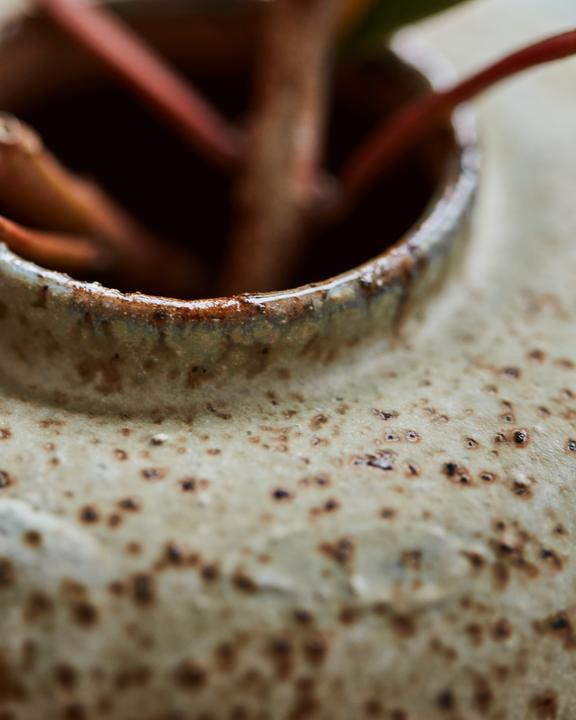 Actual product image House Doctor Vase, HDTino, Grey (1 x, Ø 9.5 x 10 cm)