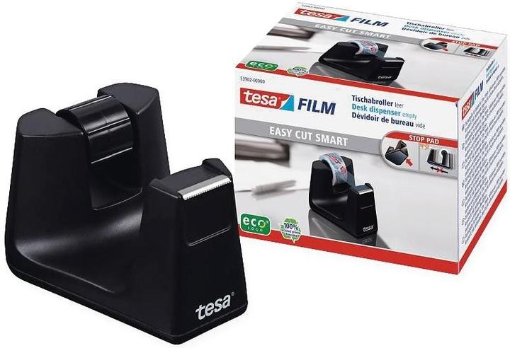 Produktbild tesa EASY CUT SMART Klebebandabroller für Tische, mit Anti-Rutsch-Technologie, inkl. 1 Rolle tesafilm