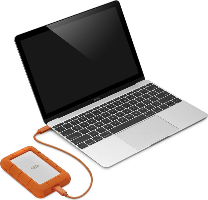 Actual product image LaCie Rugged USB-C (1 TB)