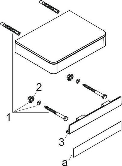Produktbild Axor Universal Ablage 150mm