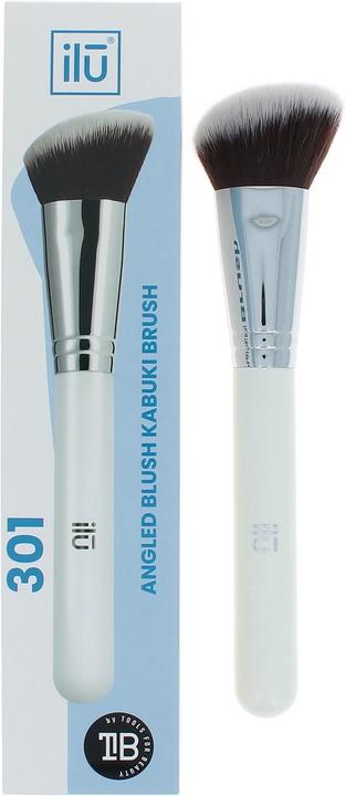 Produktbild Tools for Beauty T4B ILU 300 serie Kabuki Rougepinsel, Konturenpinsel, Puderpinsel Weiss Schminkpinsel (301) (Rouge)