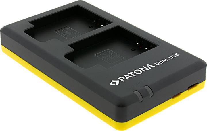 Actual product image Patona Dual charger LI90B (Camera battery charger)