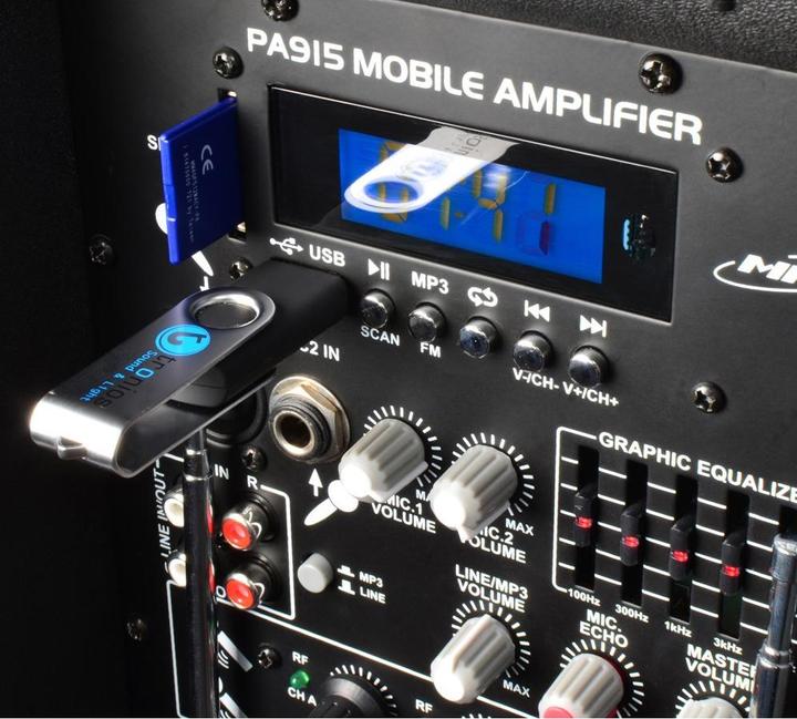 Immagine prodotto Vonyx Sistema PA SPJ-PA912 (Attivo, 1x 500 W)