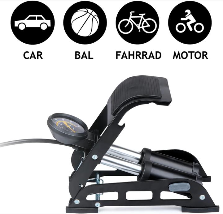 Dunlop Doppelte Fusspumpe