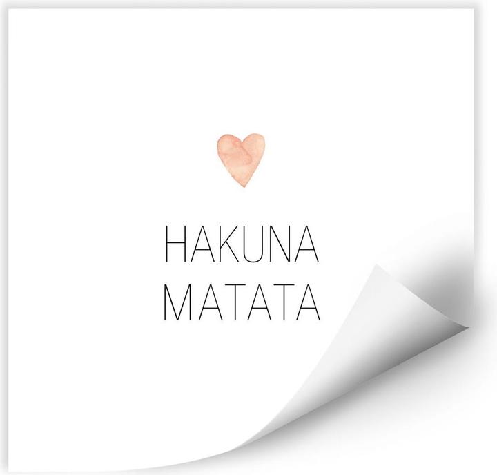 Produktbild Trenddeko Hakuna Matata (70 x 70 cm)