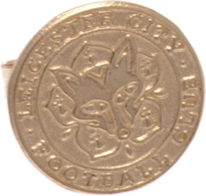 Leicester City FC Wappen Druckknopf Metall