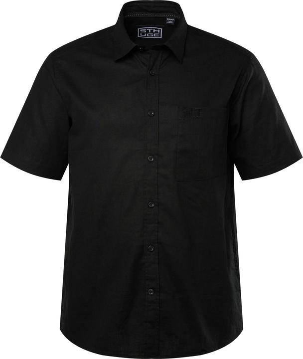 Immagine prodotto Sthuge Hemd, Leinenmix, Halbarm, Kentkragen, kastiger Fit (7XL)