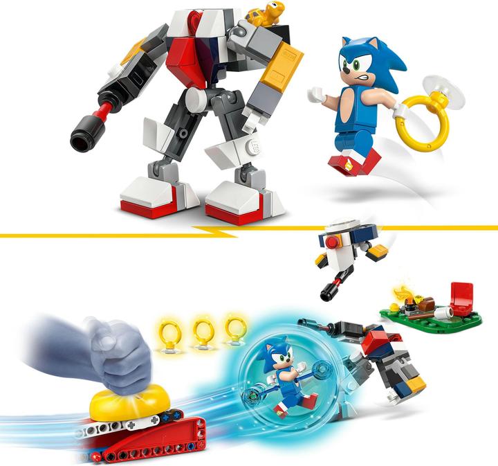 Produktbild LEGO Sonics Showdown am Lagerfeuer (77001, LEGO Sonic)