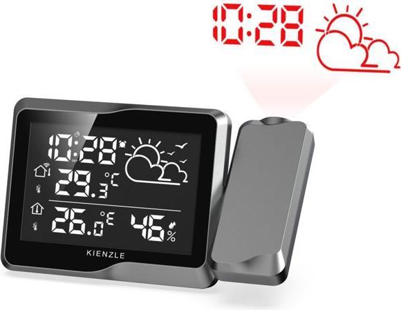 Image du produit Kienzle Funk DCF Wetterstation mit Wand-Projektion
