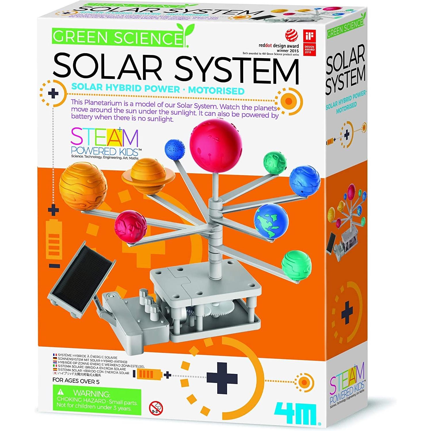 4M Baussatz für ein hybridbetriebenes Sonnensystemmodell Gree