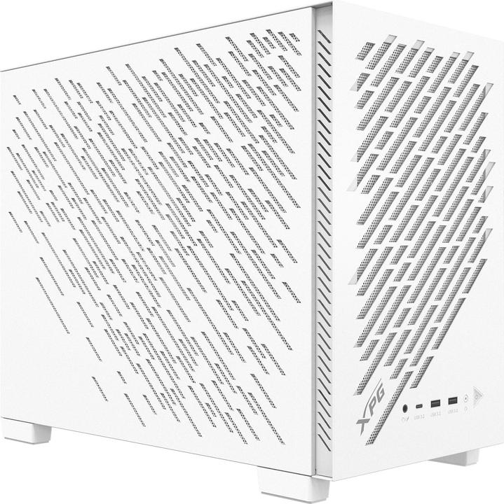 Actual product image Adata Geh XPG VALOR AIR NANO (ITX) Midi Tower weiss retail (mATX, Mini-ITX)