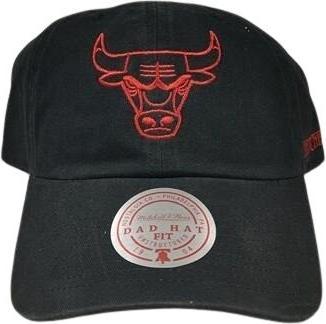 Actual product image Mitchell & Ness Washed cap with Chicago Bulls logo (One size)