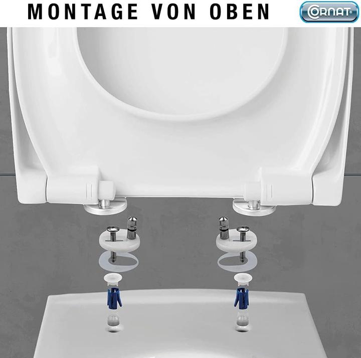 Produktbild Cornat PREMIUM 6 WC-Sitz softclose weiss