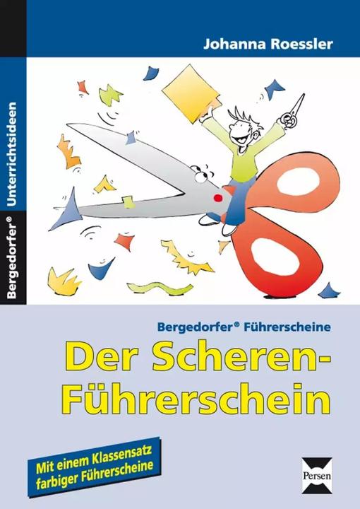 Actual product image Der Scherenführerschein (German, Joanna Roessler, 2022)