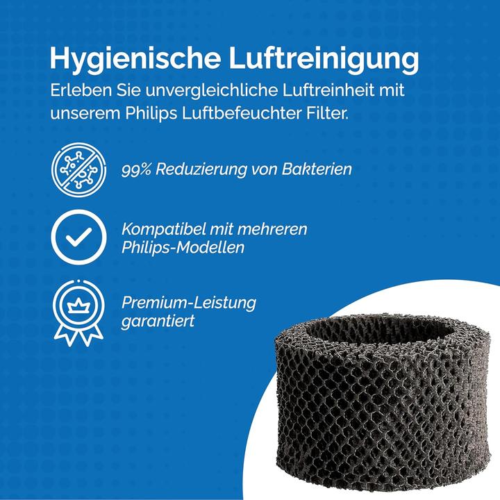 Produktbild 1Element 2 Filter für Philips Luftbefeuchter (2x)