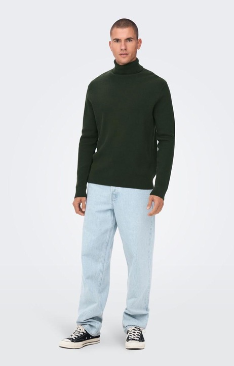 Produktbild Only & Sons High Neck Strickpullover (S)
