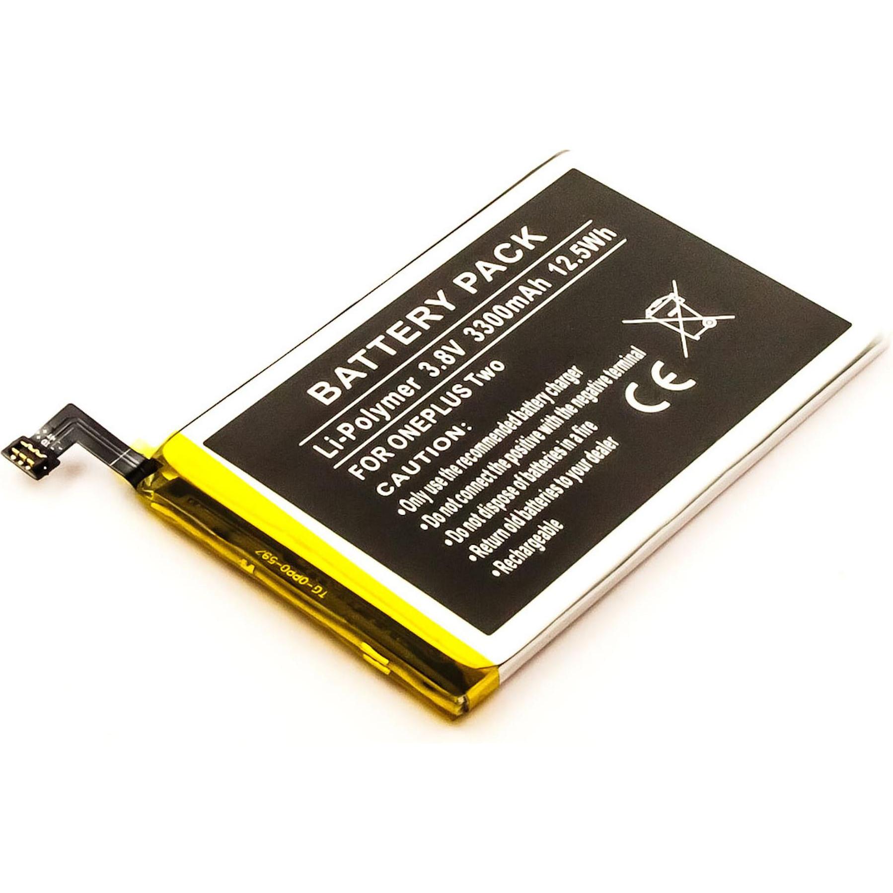 AGI Akku kompatibel mit OnePlus 2 - Akku - 3.300 mAh, Smartphone Akku