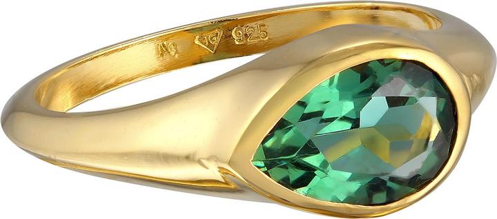 Immagine prodotto Elli Anello PREMIUM Anello con sigillo in quarzo, argento 925 (58, 925 Argento)
