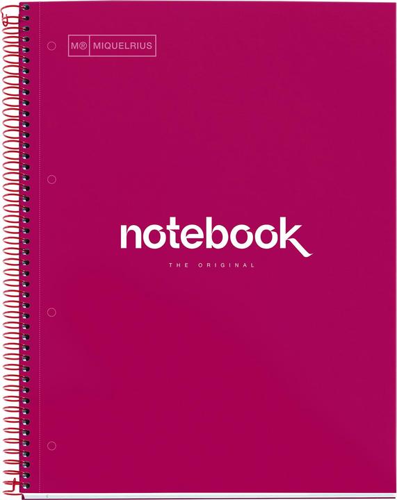 Actual product image Miquelrius Emotions Notebook (A4, Checked, Hardcover)