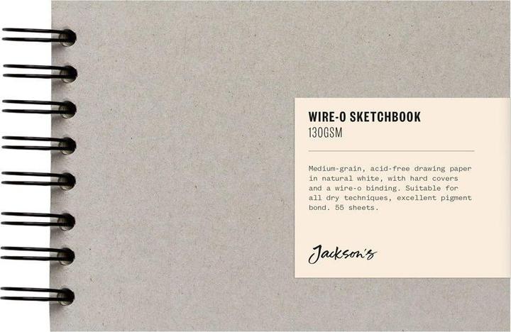 Image du produit Sigel Carnet de croquis Art + Papier (A6, À rayures, Couverture rigide)