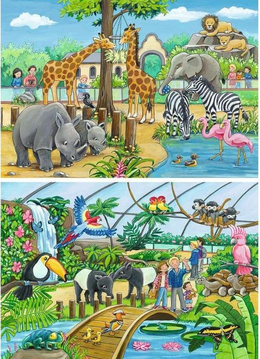 Image du produit Ravensburger Bienvenue au zoo (24 pièces)