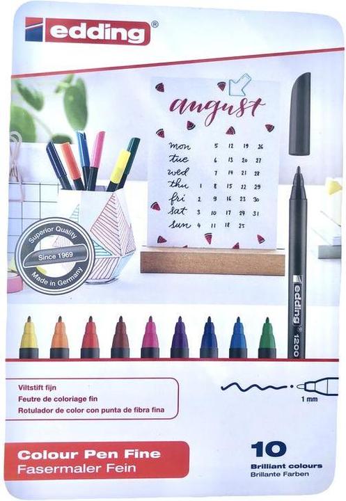 Produktbild Edding Faserschreiber (10x)