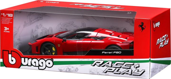 Produktbild Bburago Ferrari R&P Ferrari F80 1/18 rot
