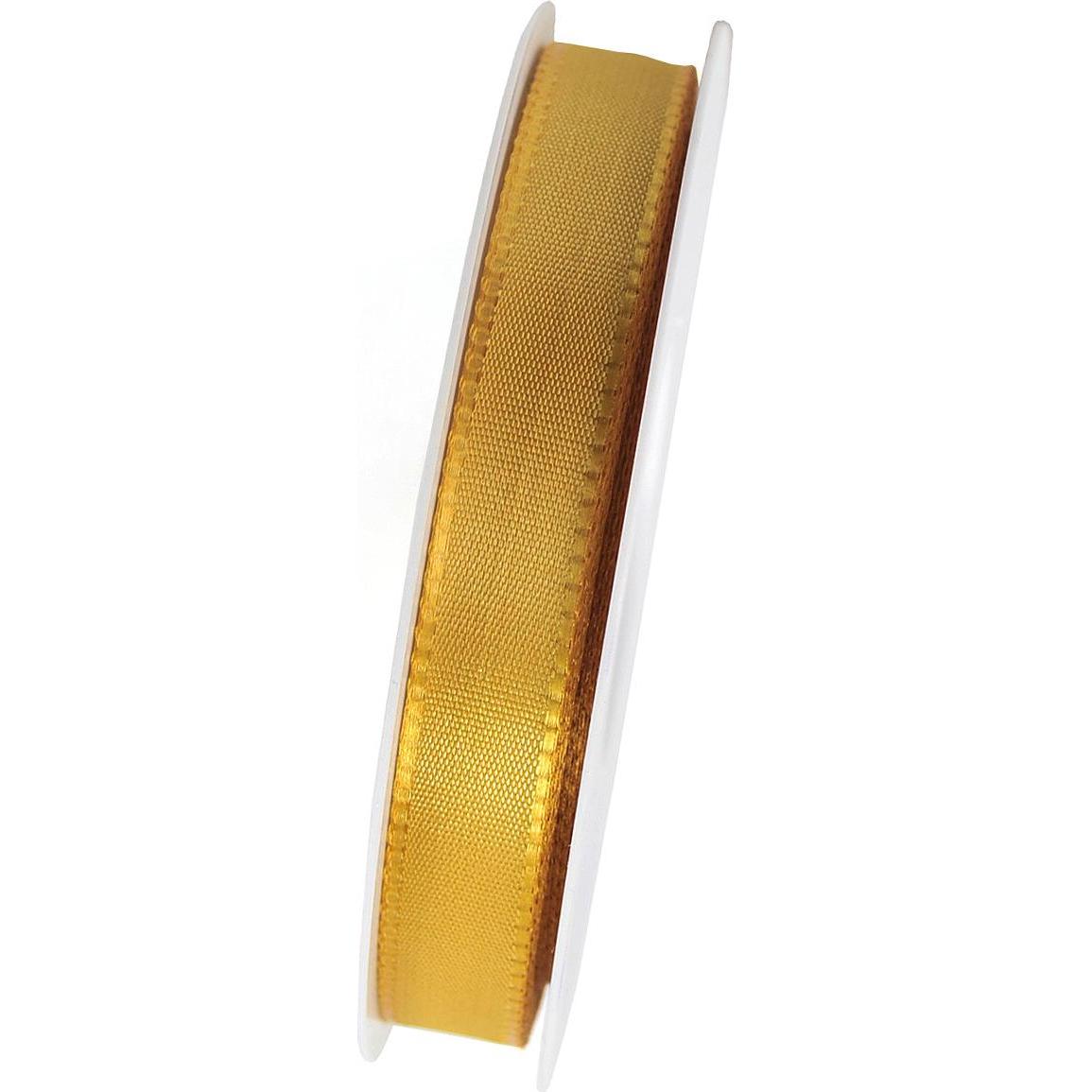Thumbnail - Goldina, Geschenkverpackung, Basic Taftband 15mmx50m gold (Geschenkband)