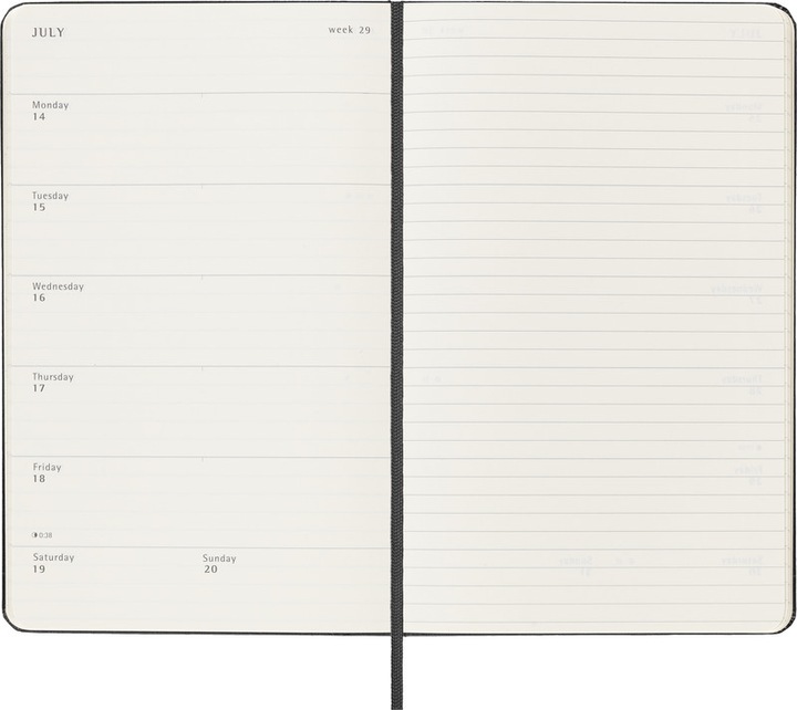 Immagine prodotto Moleskine Taccuino (A5, Inglese)