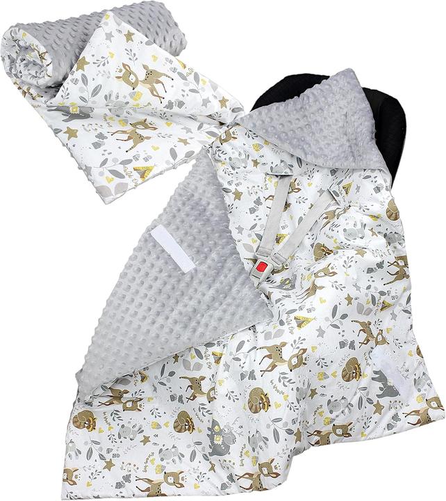 Immagine prodotto TupTam 2-teiliges Einschlagdecken-Set (85x85 cm) (85 x 85 cm)