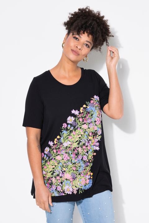 Produktbild Miamoda T-Shirt, A-Linie, Blumen-Motiv (46)