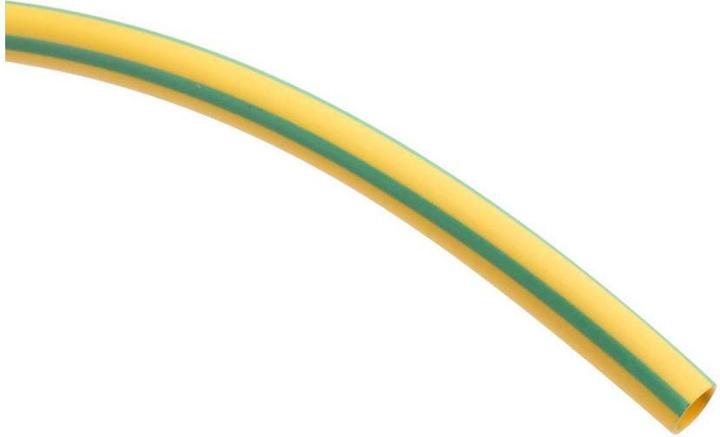 Image du produit RS PRO Gaine thermorétractable vert/jaune