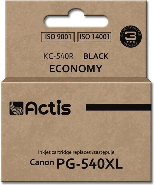 Factis KC-540R zwarte inktcartridge voor Canon printer PG-540XL vervanging - Compatibel (BK)